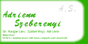adrienn szeberenyi business card